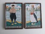 Tegel (2) - Cloisonne tegels klederdracht - De Porceleyne