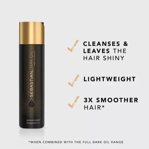Sebastian Professional Dark Oil Lightweight Shampoo, Sieraden, Tassen en Uiterlijk, Uiterlijk | Haarverzorging, Nieuw, Verzenden