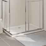 vidaXL Douchebak rechthoekig 80x120 cm ABS wit, Verzenden, Nieuw