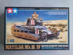 Tamiya 32572 Matilda Mk.III/IV 1:48, Hobby en Vrije tijd, Modelbouw | Auto's en Voertuigen, Verzenden, Nieuw, Tamiya