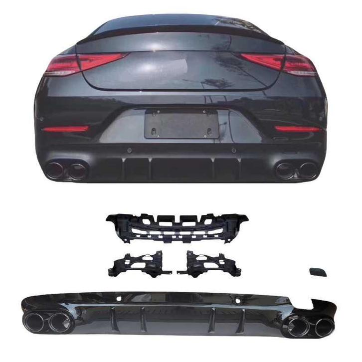 Diffuser voor mercedes cls c257 dubbele uitlaatsierstukken g, Auto-onderdelen, Carrosserie en Plaatwerk, Nieuw