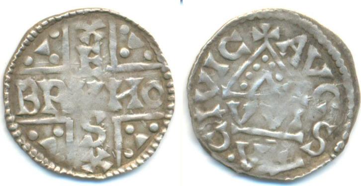 Denar Augsburg Bistum: Bruno, 1006-1029: zilver, Postzegels en Munten, Munten | Europa | Niet-Euromunten, Verzenden