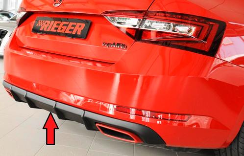 Rieger diffuser | Superb III (3T/3V): 03.15- - Sedan, Combi, Auto-onderdelen, Carrosserie en Plaatwerk, Nieuw, Skoda, Ophalen of Verzenden