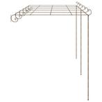 Tuinboog 6x3x2,5 m ijzer antiekbruin (Tuinbogen pergola)