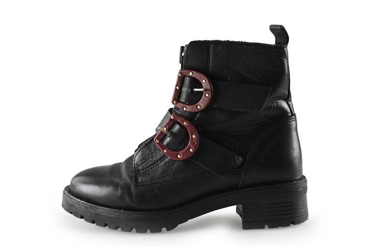 Sacha biker boots in maat 37 Zwart | 25% korting, Kleding | Dames, Schoenen, Zwart, Zo goed als nieuw, Overige typen, Verzenden