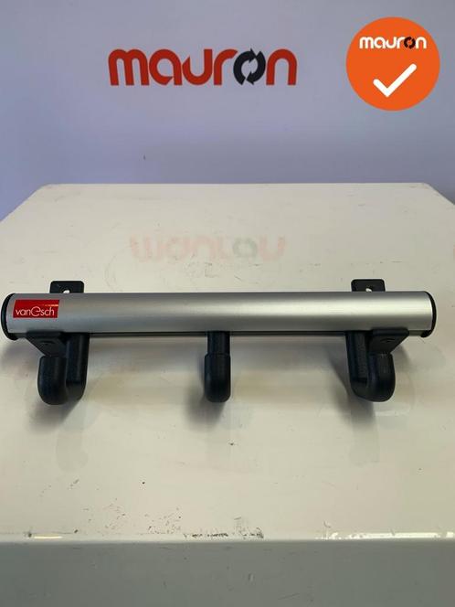 Wandkapstok - Van Esch - 30x10x8cm - rond - Zwart met Alu -, Zakelijke goederen, Kantoor en Winkelinrichting | Kantoormeubilair en Inrichting
