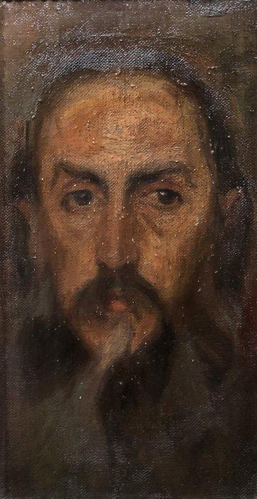 European School (c. 1900) - The mystic, Antiek en Kunst, Kunst | Schilderijen | Klassiek