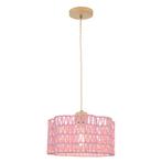 Papieren hanglamp roze, Mickey, Nieuw, Ophalen of Verzenden, Landelijk, 75 cm of meer
