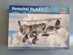 Italeri 2819 Henschel Hs-123 1:48, Hobby en Vrije tijd, Modelbouw | Vliegtuigen en Helikopters, Nieuw, Italeri, Verzenden