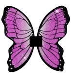 Paarse Vleugels Glitter 50cm, Hobby en Vrije tijd, Feestartikelen, Verzenden, Nieuw