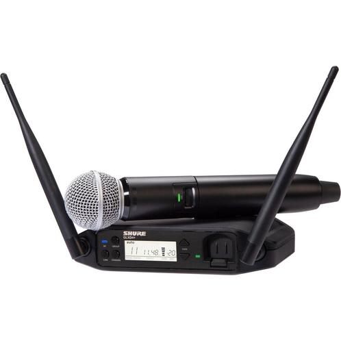 Shure GLXD24+/SM58 draadloze handheld microfoon, Muziek en Instrumenten, Microfoons, Verzenden