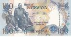 2004 Botswana P 29a 100 Pula Unc, Verzenden