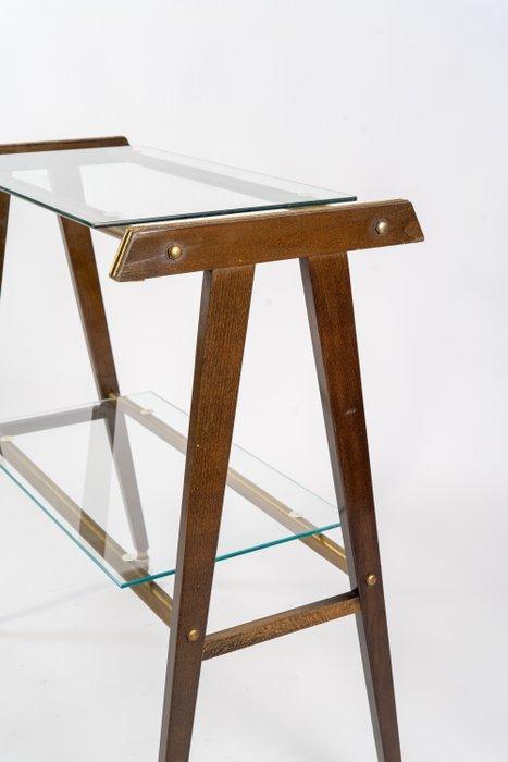 GBC - Serveerwagen - Glas, Hout, Antiek en Kunst, Kunst | Designobjecten