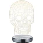 LED Tafellamp - Trion Skelly - 7W - Aanpasbare Kleur - Rond, Huis en Inrichting, Ophalen of Verzenden, Nieuw, Metaal