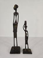 Twee traditionele beelden - Beeld - Asante - Ghana (Zonder