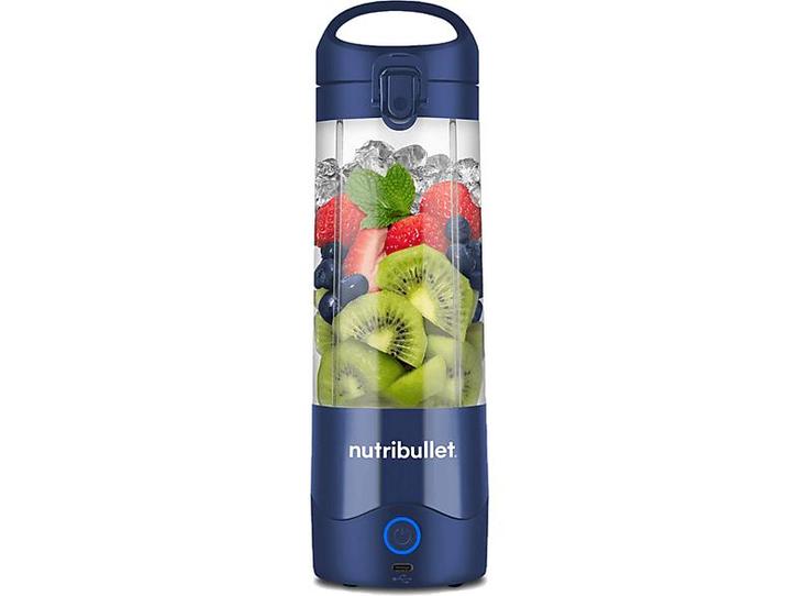 Nutribullet -  Portable  Blender  - Navy Blue, Witgoed en Apparatuur, Blenders, Blender, Nieuw, Verzenden