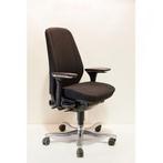 Gebruikte Kinnarps Plus 6 bureaustoel zwart stof, Vergader- of Presentatieruimte, Ophalen of Verzenden, Gebruikt, Stoel