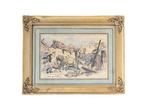Henry Cheffer (1880-1957) - Kriegsdarstellung WW1, Antiek en Kunst, Kunst | Schilderijen | Klassiek