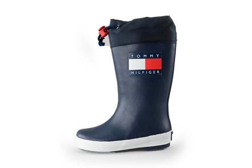 Tommy Hilfiger Regenlaarzen in maat 24 Blauw | 10% extra, Kinderen en Baby's, Kinderkleding | Schoenen en Sokken, Jongen of Meisje