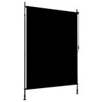 vidaXL Rolgordijn voor buiten 150x270 cm antraciet, Tuin en Terras, Zonneschermen, Verzenden, Nieuw