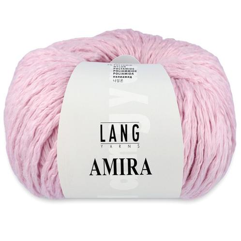 Lang Yarns Amira - 09 roze - Katoen Garen, Hobby en Vrije tijd, Breien en Haken, Ophalen of Verzenden