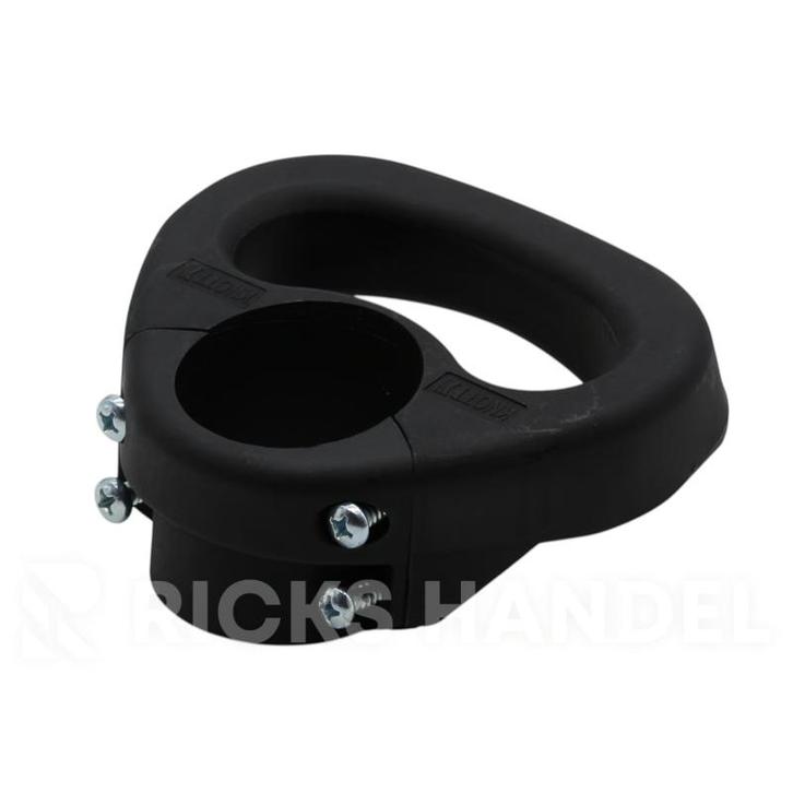 Rangeergreep voor neuswiel 48 mm - Knott - Zwart kunststof, Auto diversen, Aanhangwagen-onderdelen, Nieuw, Ophalen of Verzenden