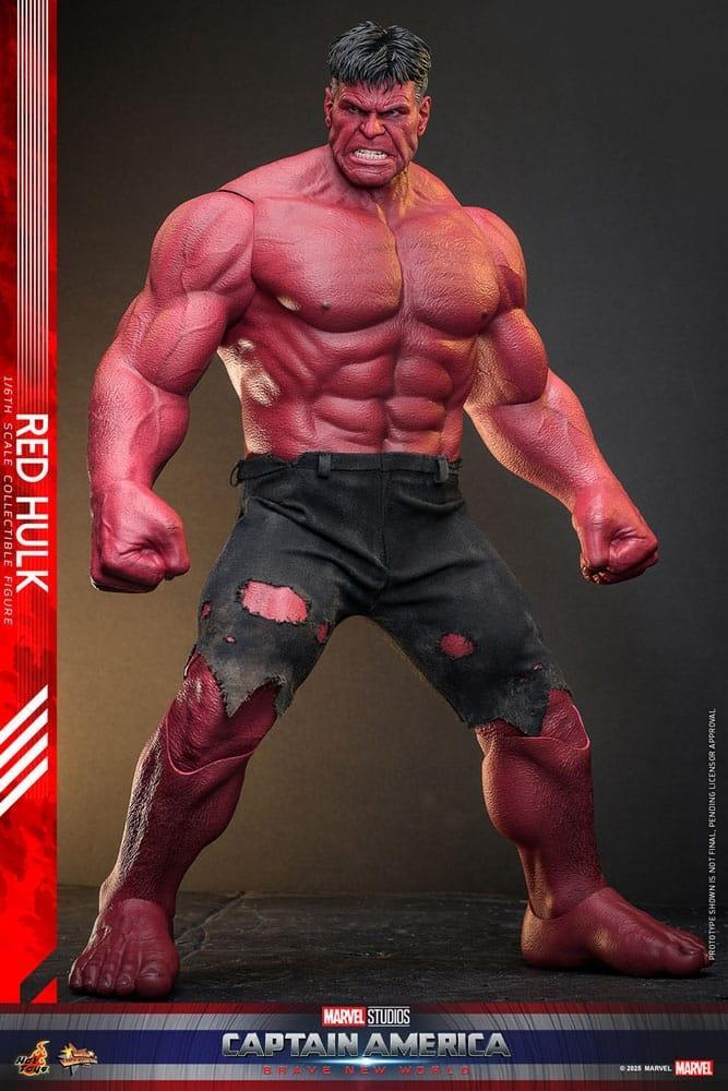 Captain America: Brave New World Action Figure 1/6 Red Hulk, Verzamelen, Film en Tv, Nieuw, Ophalen of Verzenden
