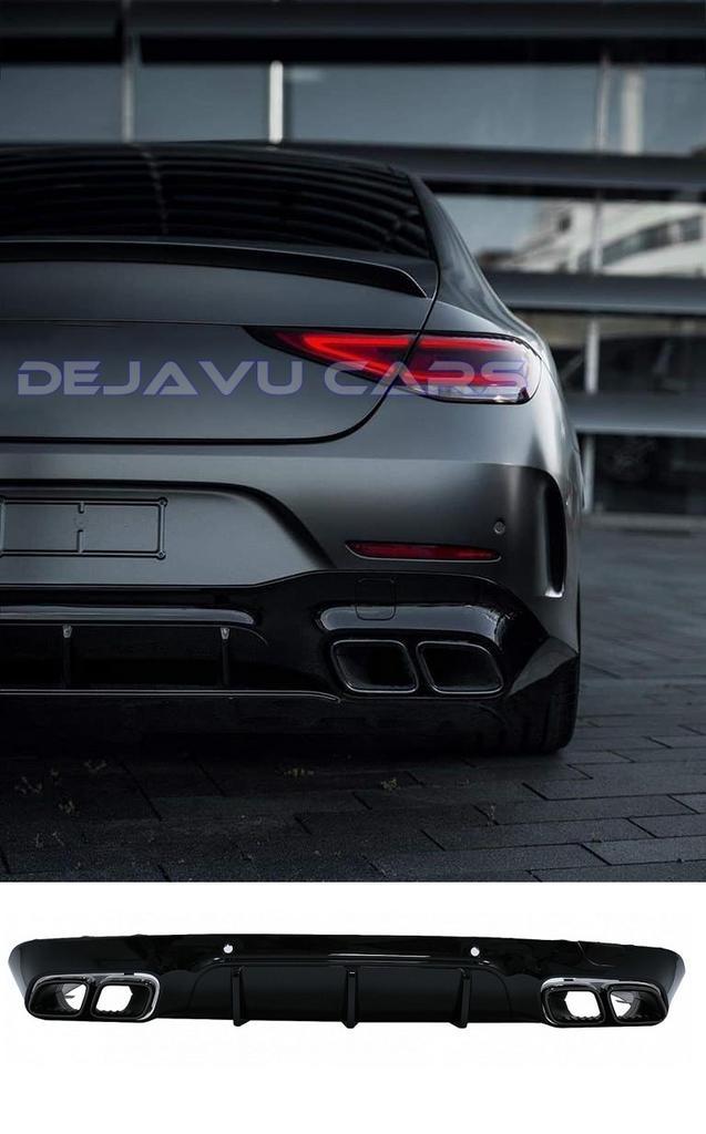 63 AMG Look Diffuser voor Mercedes Benz CLS Klasse C257, Auto diversen, Tuning en Styling, Ophalen of Verzenden