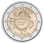 San Marino 2 Euro 10 Jaar Euro 2012, Postzegels en Munten, Verzenden