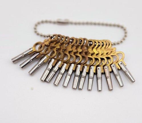 Watch Keys - Gereedschap voor klokken/horloges (14), Antiek en Kunst, Antiek | Klokken