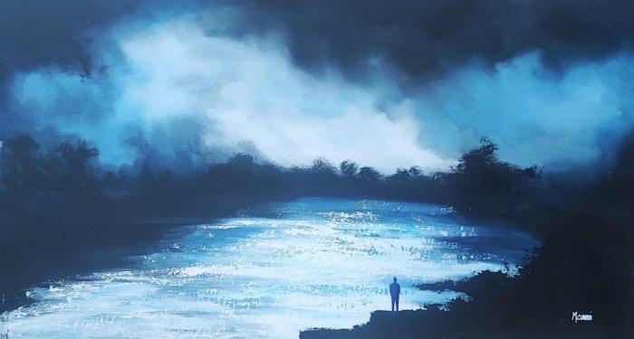 Giancarlo Marcucci - tutto scorre XXL, Antiek en Kunst, Kunst | Schilderijen | Modern