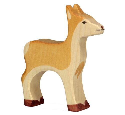 Holztiger - Houten Dieren - Ree 11 cm, Kinderen en Baby's, Speelgoed | Overig