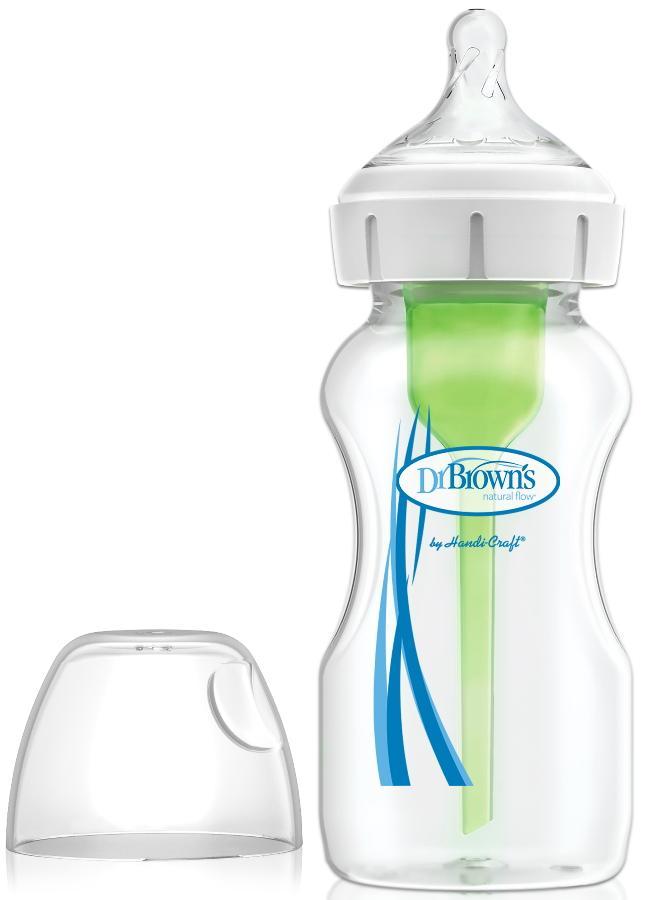 Dr Browns Options+ Anti-colic 270ml Brede Hals Fles, Kinderen en Baby's, Babyvoeding en Toebehoren, Nieuw, Verzenden