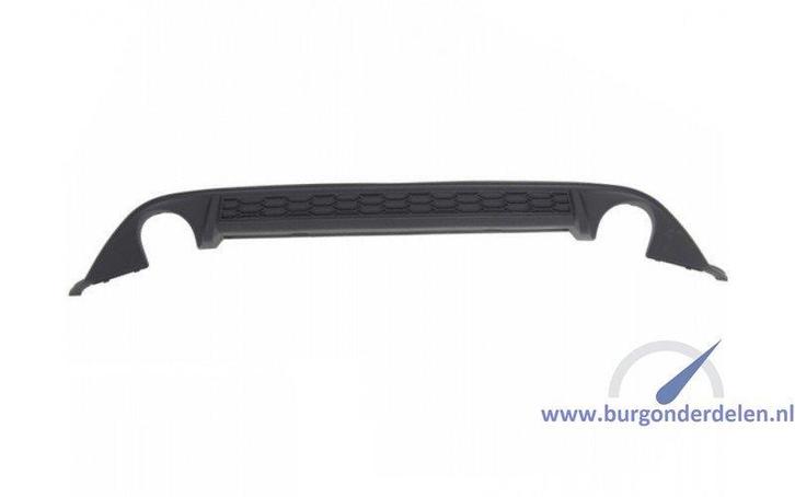 Diffuser Met 2X Uitlaat Gat Mat Zwart Geschikt Voor Golf..., Auto diversen, Tuning en Styling, Ophalen of Verzenden