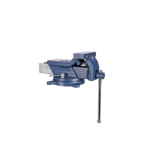 Bankschroef 125 Mm - Staal - Schroefbank - Draaibaar - Xp To, Auto diversen, Autogereedschap, Nieuw, Ophalen of Verzenden