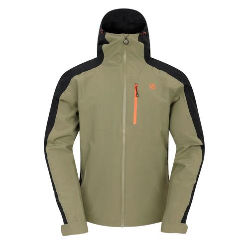-75% Dare2b  Dare2b Heren mountain series waterdichte jas  m, Kleding | Heren, Jassen | Zomer, Groen, Nieuw, Verzenden