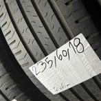 4 x Continental EcoContact 5 235-60-18 Zomerbanden 6mm, 18 inch, Gebruikt, Ophalen of Verzenden, 235 mm