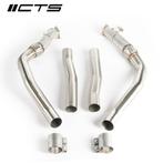 CTS Turbo Mid Pipes/Resonator delete Audi RS6 / RS7 C8