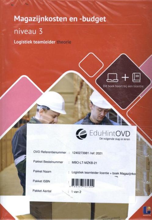 Logistiek teamleider niveau 3 magazijnkosten e 9789463761604, Boeken, Wetenschap, Zo goed als nieuw, Verzenden