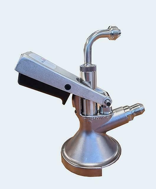 Micro Matic vlak a schuif koppeling met 90c bocht 2x 3/8, Zakelijke goederen, Horeca | Overige, Verzenden