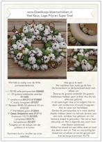 DIY Werkbeschrijving Witte pompoentjes, Ophalen of Verzenden, Nieuw