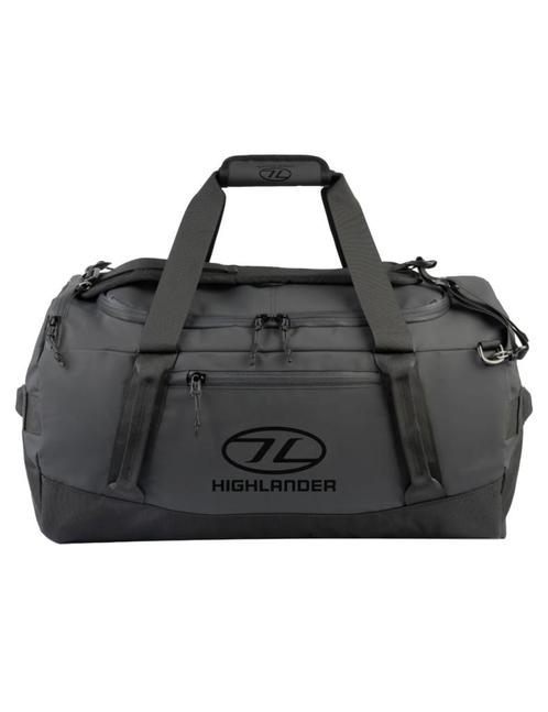 Highlander weekendtas Hauler Duffel - 65 liter - Zwart, Sieraden, Tassen en Uiterlijk, Tassen | Reistassen en Weekendtassen, Zwart
