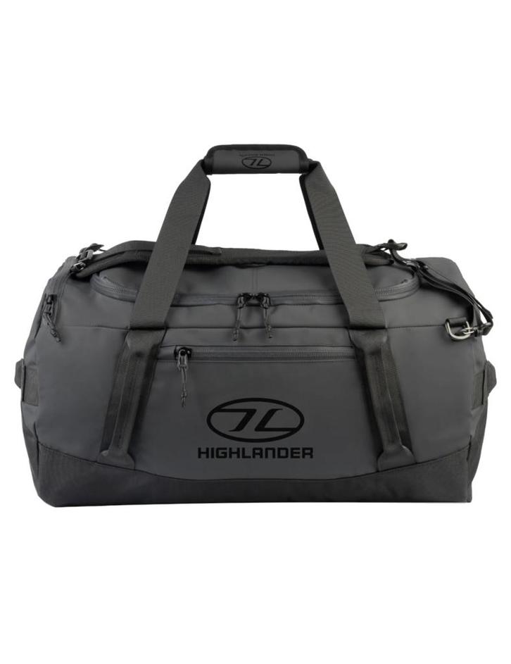Highlander weekendtas Hauler Duffel - 65 liter - Zwart, Sieraden, Tassen en Uiterlijk, Tassen | Reistassen en Weekendtassen, Zwart