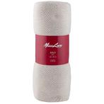 Miss Lucy plaid/deken Solo 130 x 150 cm beige, Huis en Inrichting, Woonaccessoires | Plaids en Woondekens, Ophalen of Verzenden