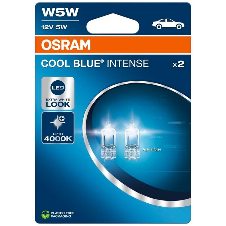 Osram W5W T10 Cool Blue Intense NextGen 2825CBN Autolampen, Auto-onderdelen, Verlichting, Nieuw, Verzenden