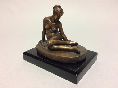 sculptuur, Naakte vrouw - 15 cm - Brons, Antiek en Kunst, Curiosa en Brocante