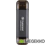 Transcend ESD310C 256 GB Zwart, Computers en Software, Harde schijven, Verzenden, Nieuw, Transcend