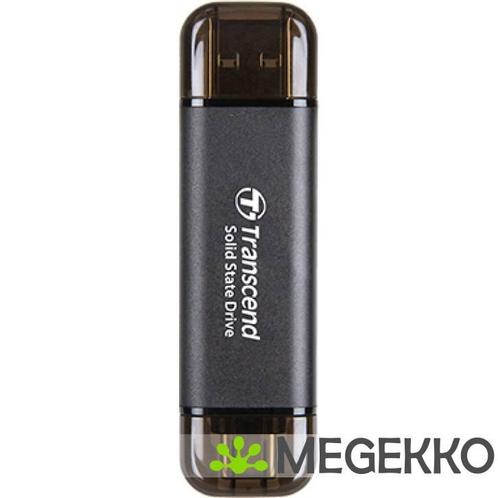 Transcend ESD310C 256 GB Zwart, Computers en Software, Harde schijven, Nieuw, Verzenden