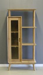 Kleine retro servieskast teakhout voordelig bij Indoteak, Huis en Inrichting, Teakhout, Nieuw, 50 tot 100 cm, Met plank(en)