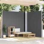 vidaXL Windscherm uittrekbaar 220x600 cm antracietkleurig, Verzenden, Nieuw